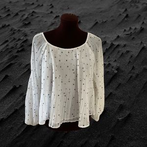 Hollister like new chiffon top